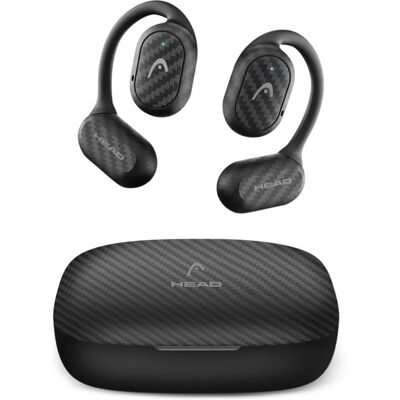 HEAD Kabellose Bluetooth-Kopfhörer - Schwarz HEAD Kabellose Bluetooth-Kopfhörer - Schwarz