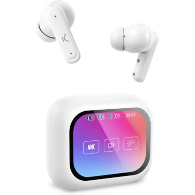 Cuffie KSIX Vision - Stereo Wireless TWS ANC 6+20h Cuffie KSIX Vision - Stereo Wireless TWS ANC 6+20h