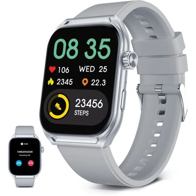 Montre connectée Ksix Urban Move - AMOLED 2,06" - 5 jours - IP67 - Gris - Publicité Montre connectée Ksix Urban Move - AMOLED 2,06" - 5 jours - IP67 - Gris - Publicité