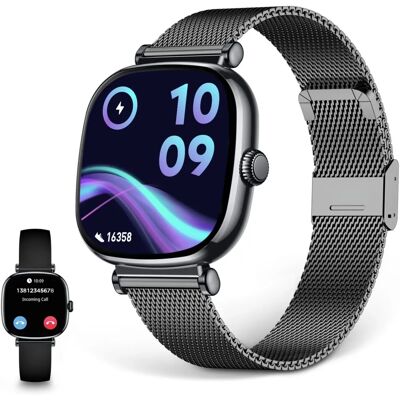 Montre Connectée KSIX Iria - AMOLED 1,7" - Noir - Fitness & Style - Publicité Montre Connectée KSIX Iria - AMOLED 1,7" - Noir - Fitness & Style - Publicité