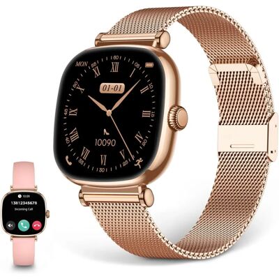 Montre Connectée KSIX Iria - Écran AMOLED 1,7" - Autonomie 4 Jours - Bracelets Métal & Silicone - Modes Sport & Santé - Publicité Montre Connectée KSIX Iria - Écran AMOLED 1,7" - Autonomie 4 Jours - Bracelets Métal & Silicone - Modes Sport & Santé - Publicité