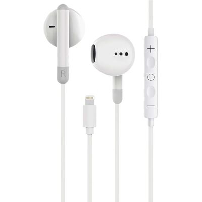 Contact LAU02B Kopfhörer - Lightning In-ear Weiß Contact LAU02B Kopfhörer - Lightning In-ear Weiß