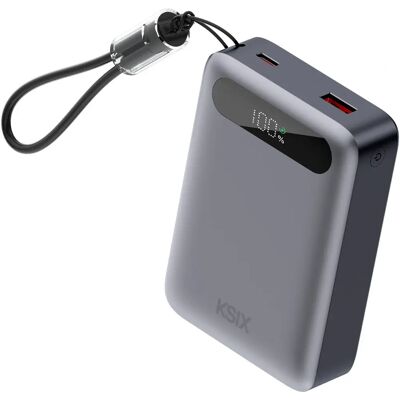 KSIX - BPB20PD22G - Cinzento - Power bank KSIX - BPB20PD22G - Cinzento - Power bank