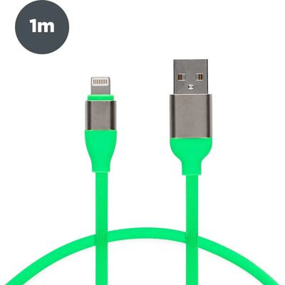 Contact BXCUSB2L08 Lightning Kabel - Groen Contact BXCUSB2L08 Lightning Kabel - Groen