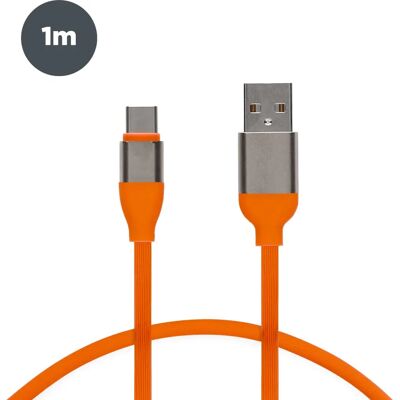 Cavo USB A a USB C Contact BXCUSB2C08 - Arancione - 1m - Cavo USB Cavo USB A a USB C Contact BXCUSB2C08 - Arancione - 1m - Cavo USB