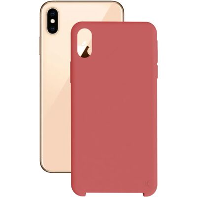 KSIX B0942COR06 Red Silicone Phone Case for iPhone XS Max KSIX B0942COR06 Red Silicone Phone Case for iPhone XS Max