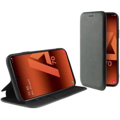 Custodia Ksix B8627FU82 per Samsung Galaxy A70 - Custodia a libro nera Custodia Ksix B8627FU82 per Samsung Galaxy A70 - Custodia a libro nera