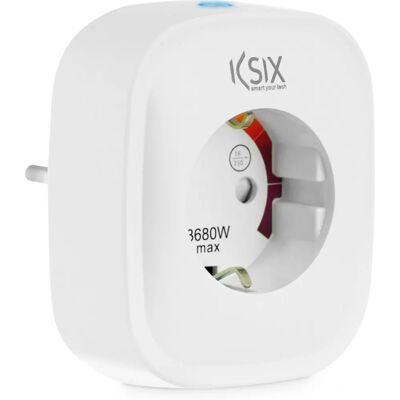 Ksix BXWSP1 Smarter Stecker Weiß - Smart Home Gerät Ksix BXWSP1 Smarter Stecker Weiß - Smart Home Gerät