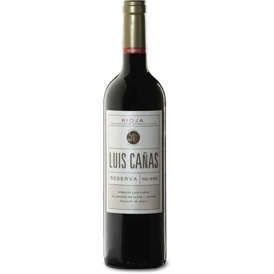 Luis Cañas Reserva Rioja - Vin Rouge - Publicité Luis Cañas Reserva Rioja - Vin Rouge - Publicité
