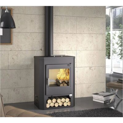 FM Calefaccion M-102 Estufa de Leña - 11kW - Negro FM Calefaccion M-102 Estufa de Leña - 11kW - Negro