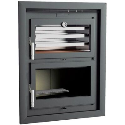 FM Biomasa - HLI-200 - Negro - Wood-burning insert FM Biomasa - HLI-200 - Negro - Wood-burning insert
