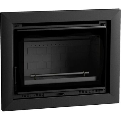 FM CALEFACCION Insert de cheminée - 12,5 kW, Double combustion, Noir - Publicité FM CALEFACCION Insert de cheminée - 12,5 kW, Double combustion, Noir - Publicité