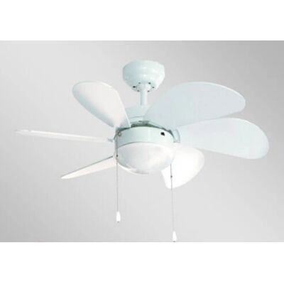 Ventilador de Techo Blanco FM Calefacción VT-90B 50W 80cm Ventilador de Techo Blanco FM Calefacción VT-90B 50W 80cm