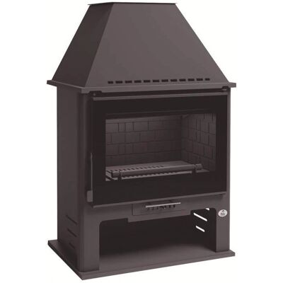 Estufa de leña Fm Biomasa M-300 - Hierro fundido, 12,5 kW, Doble combustión Estufa de leña Fm Biomasa M-300 - Hierro fundido, 12,5 kW, Doble combustión