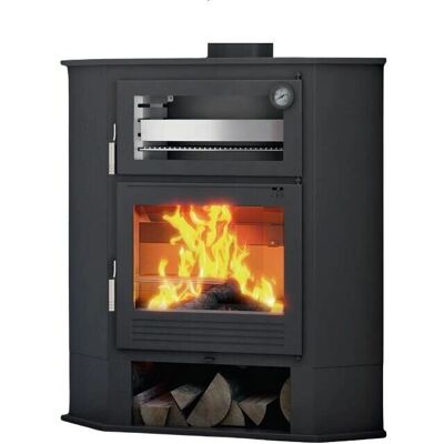FM Estufa de leña CH-8 R - Doble combustión - 14kW FM Estufa de leña CH-8 R - Doble combustión - 14kW