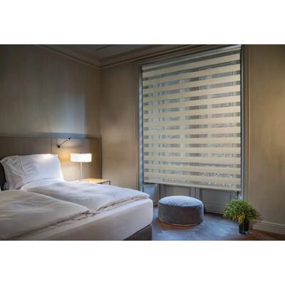Stores enrouleurs Jour et Nuit Beige - Easydeco - Publicité Stores enrouleurs Jour et Nuit Beige - Easydeco - Publicité