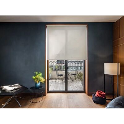 Easydeco - Estor Enrollable Screen - Beige - Window Blind - Publicité Easydeco - Estor Enrollable Screen - Beige - Window Blind - Publicité