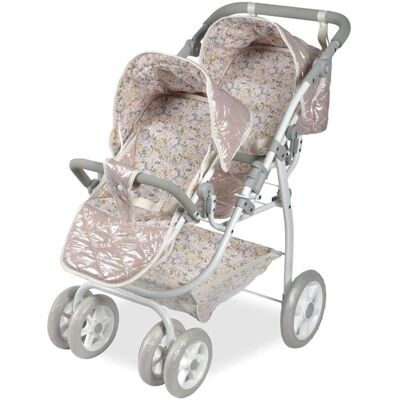 Poussette jumelée pour poupées Arias - Doll Stroller - Publicité Poussette jumelée pour poupées Arias - Doll Stroller - Publicité