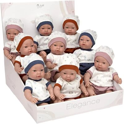 Marca ARIAS Modelo Elegance 28 cm Muñeca de vinilo unisex - Muñeca Marca ARIAS Modelo Elegance 28 cm Muñeca de vinilo unisex - Muñeca