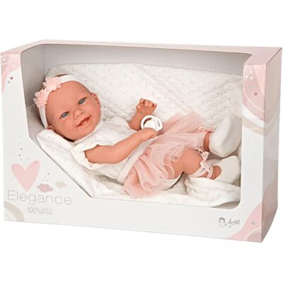 Arias Zoe Lalki - Różowa, 42cm, Balerina, Bezpieczna dla dzieci Arias Zoe Lalki - Różowa, 42cm, Balerina, Bezpieczna dla dzieci