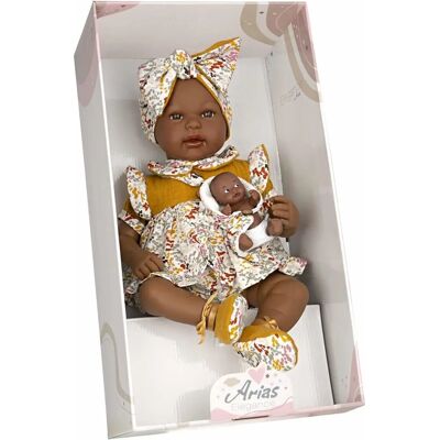 Arias Lalka - Reborn 45cm, Realistyczna, z Akcesoriami Arias Lalka - Reborn 45cm, Realistyczna, z Akcesoriami