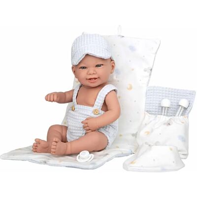 Poupée bébé Arias 42 cm - Réaliste avec accessoires - Publicité Poupée bébé Arias 42 cm - Réaliste avec accessoires - Publicité