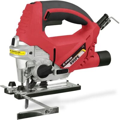 Scie sauteuse S90PE 800W - Guide laser, coupe 100mm - Publicité Scie sauteuse S90PE 800W - Guide laser, coupe 100mm - Publicité