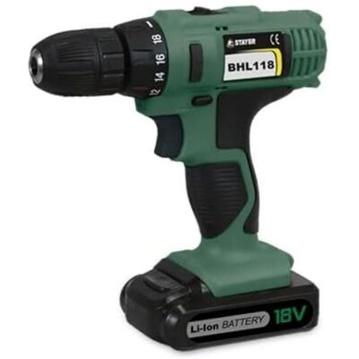 Trapano a batteria Stayer 11724 - Velocità variabile, mandrino 2-13mm Trapano a batteria Stayer 11724 - Velocità variabile, mandrino 2-13mm