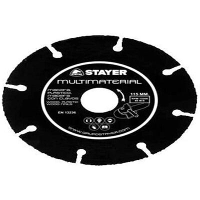 STAYER IBERICA - Disco da taglio multi-materiale - 115mm STAYER IBERICA - Disco da taglio multi-materiale - 115mm