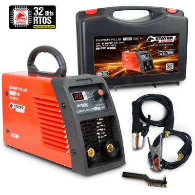 Stayer Super Plus 120 GE K - Soldadora inverter compacta con TIG y MMA Stayer Super Plus 120 GE K - Soldadora inverter compacta con TIG y MMA