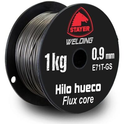 Fil de soudure à cœur flux STAYER 0,9 mm - 0,45 Kg / 1 Kg - Publicité Fil de soudure à cœur flux STAYER 0,9 mm - 0,45 Kg / 1 Kg - Publicité