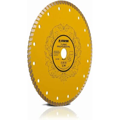 Stayer Turbo Diamantscheibe - 180mm, Ø 230x22,2x7 mm - Diamant Stayer Turbo Diamantscheibe - 180mm, Ø 230x22,2x7 mm - Diamant