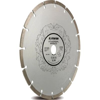 Stayer Universal Basic Betondiamantsägeblatt - Diamant, Segmentiert, 230mm Stayer Universal Basic Betondiamantsägeblatt - Diamant, Segmentiert, 230mm