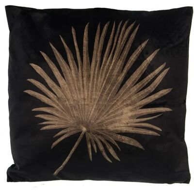 Coussin Alexandra House Living - Feuille de Palmier Velours/Polyester 45x45cm Coussin Alexandra House Living - Feuille de Palmier Velours/Polyester 45x45cm