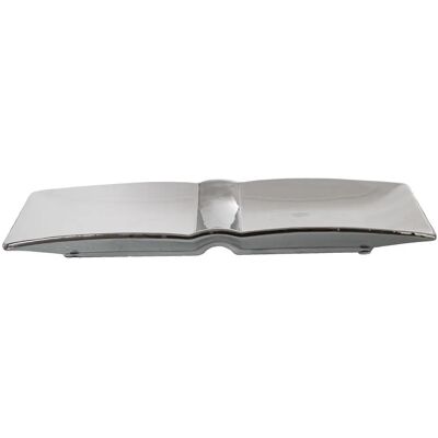 Alexandra House Living Blanc Argent Centre de Table - Centerpiece - Publicité Alexandra House Living Blanc Argent Centre de Table - Centerpiece - Publicité