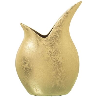 Vase Alexandra House Living - Céramique 26x10x35cm - Doré Vase Alexandra House Living - Céramique 26x10x35cm - Doré