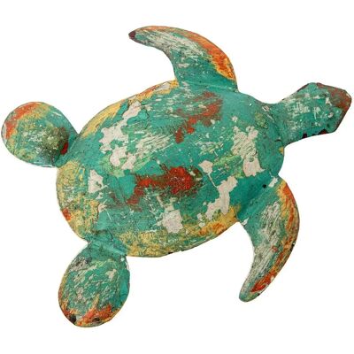 Figurka dekoracyjna - Metalowa żółw - 21x3x19 cm Figurka dekoracyjna - Metalowa żółw - 21x3x19 cm