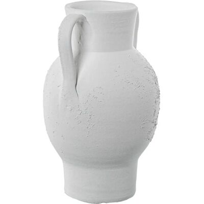 Vase en Céramique Blanc Alexandra House Living - Vase - 19 x 30 cm Vase en Céramique Blanc Alexandra House Living - Vase - 19 x 30 cm