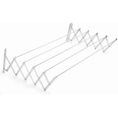 Wurko 120cm Secador de ropa - Diseño clásico aluminio acero Wurko 120cm Secador de ropa - Diseño clásico aluminio acero