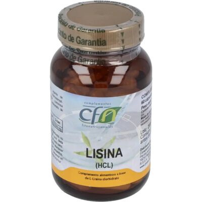 CFN Lysin 500mg - 60 Kapseln - Nahrungsergänzung CFN Lysin 500mg - 60 Kapseln - Nahrungsergänzung