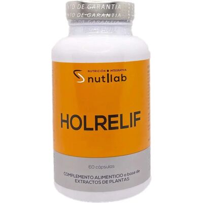 Nutilab Holrelif 60 cápsulas - Suplemento alimenticio de plantas Nutilab Holrelif 60 cápsulas - Suplemento alimenticio de plantas