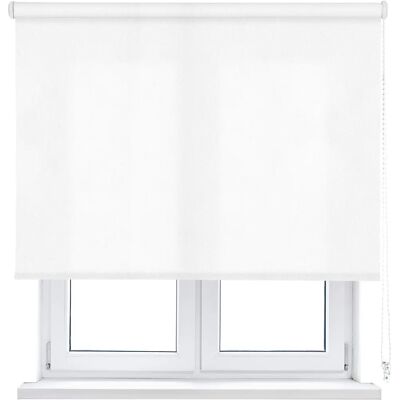 Viewtex - Modèle L2000 - Blanc - 165x190cm - Voilage enroulable translucide - Publicité Viewtex - Modèle L2000 - Blanc - 165x190cm - Voilage enroulable translucide - Publicité