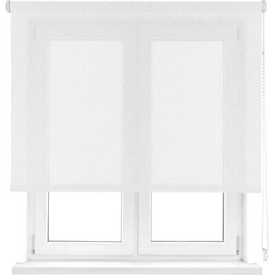 Tenda a rullo Viewtex Bianca 180x250cm - Poliestere Tenda a rullo Viewtex Bianca 180x250cm - Poliestere