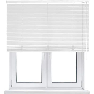 Persianas Venecianas de Aluminio Viewtex 25mm Blanco 120x250cm Persianas Venecianas de Aluminio Viewtex 25mm Blanco 120x250cm