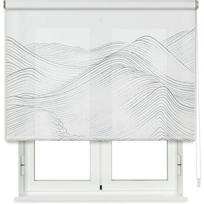 VIEWTEX Witte Doorzichtige Rolgordijn - Modern Interieur VIEWTEX Witte Doorzichtige Rolgordijn - Modern Interieur