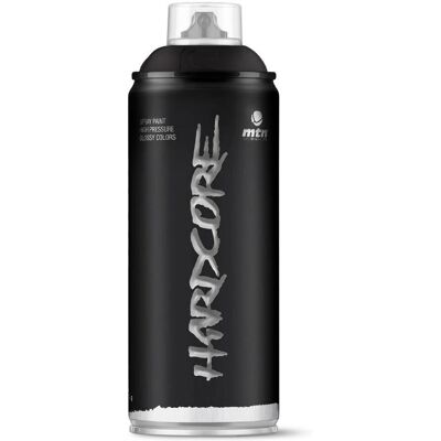 Tinta em spray MTN Hardcore Preto Fosco - Alta Cobertura, Secagem Rápida Tinta em spray MTN Hardcore Preto Fosco - Alta Cobertura, Secagem Rápida