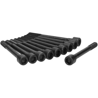 Ajusa 81002600 Sett med sylindertoppbolter for Nissan 100nx, Almera, Primera Ajusa 81002600 Sett med sylindertoppbolter for Nissan 100nx, Almera, Primera