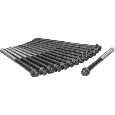 AJUSA BMW M20 Motor sylindertoppbultsett - Torx, 150mm, 14 stk. AJUSA BMW M20 Motor sylindertoppbultsett - Torx, 150mm, 14 stk.
