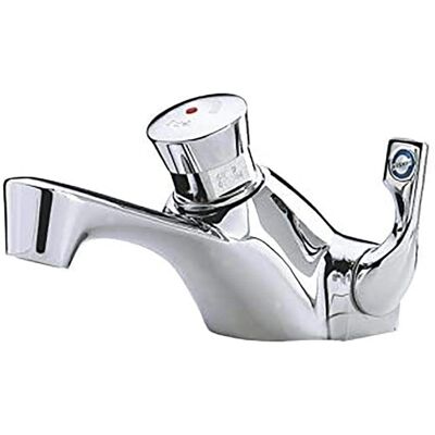 Presto - Modelo 28031 - Mezclador temporizado para lavabo - Cromo Presto - Modelo 28031 - Mezclador temporizado para lavabo - Cromo