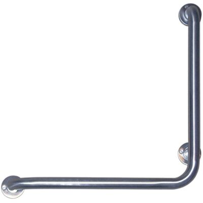 PrestoEquip Barra de Apoyo - Barra de Ducha - Inox Mate PrestoEquip Barra de Apoyo - Barra de Ducha - Inox Mate